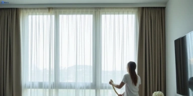 Delicate sheer drape cleaning leopold-vic Matty Curtain Cleaning