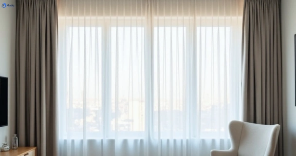 Restored vibrant drapes in leopold-vic QLD after Matty Curtain Cleaning